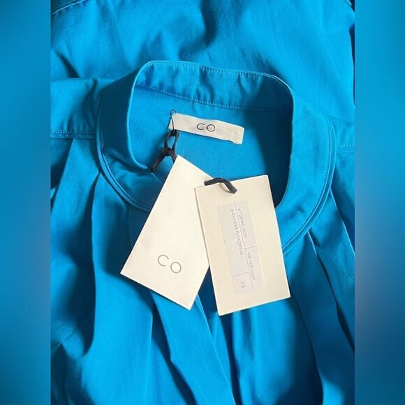 Co Belted Long-Sleeve Midi-Dress siz XS - Picture 15 of 15